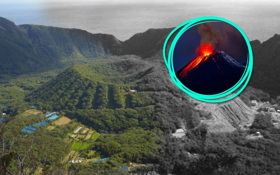 This Sleepy Little Town Is Built Inside An Active Volcano That Once Killed Half The Population